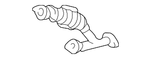 1741020390 - Unclassified: Catalytic Converter for Toyota: Highlander Image
