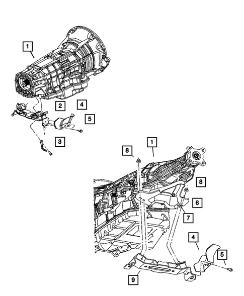 Engine Mounting for 2006 Jeep Grand Cherokee #0