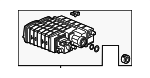 17011TL2A01 - Emission System: Vapor Canister for Acura: RLX, TSX Image