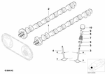 11341438381 - : Intake Valve for BMW Image