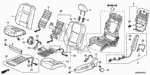 81291TA0A01 - Interior/Bumper: CLIP for Acura Image
