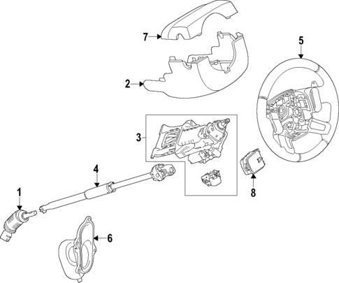Steering Wheel for 2022 Land Rover Range Rover #0