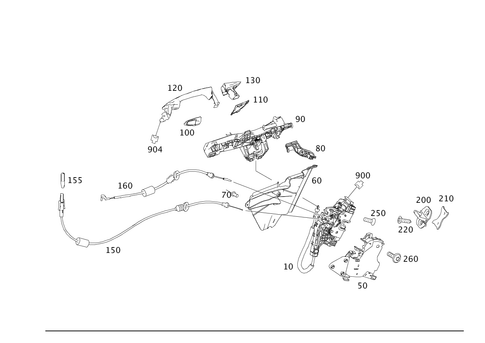Locking System for 2012 Mercedes-Benz GLK350 #0