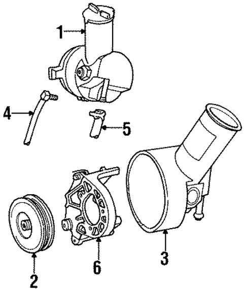 Fuel System Components for 1992 Ford Taurus #1