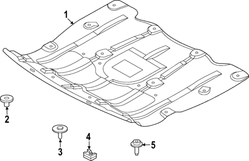 Splash Shields for 2024 BMW X6 #0