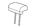 1VL34HL1AA - Body: Headrest, Center for Jeep: Cherokee Image