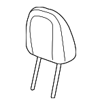 1VR30DX9AA - Body: Headrest, Outer for Jeep: Cherokee Image