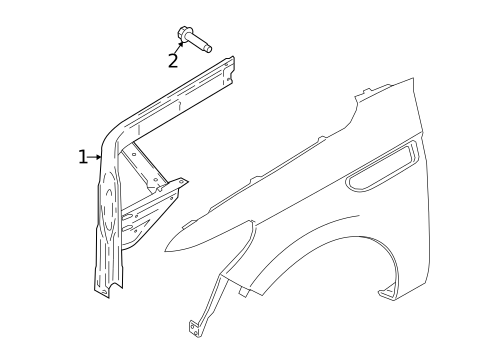 Structural Components & Rails for 2022 Lincoln Navigator #0