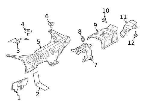 Heat Shields for 2023 Lincoln Navigator #0