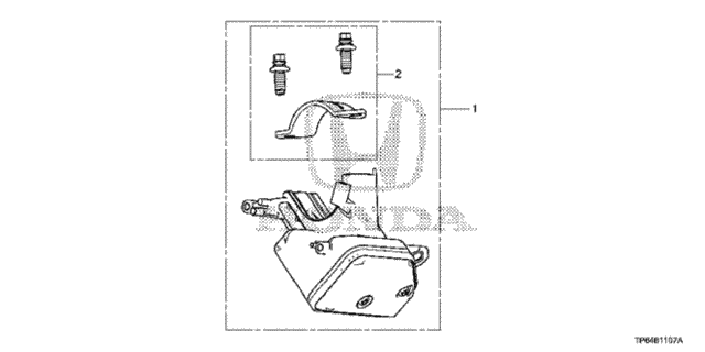 Key Cylinder Components (Smart) for 2013 Honda Crosstour #0
