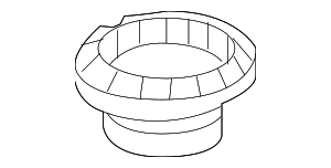 31681161 - : Strut Bearing for Volvo: S60, S60 Cross Country, S80, V60, V60 Cross Country, V70, XC60, XC70 Image