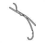 3845980JB0 - Body: Washer Hose for Suzuki: SX4 Image