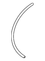 3849180J01 - Body: Washer Hose for Suzuki: SX4 Image