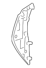 77215SWAA02ZA - : 2007-2011 Honda CR-V - Lid Assembly L Instrument Side *NH167L* (Graphite Black) for Honda: CR-V Image