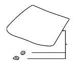 15873780 - Body: Windshield for Cadillac: XLR Image