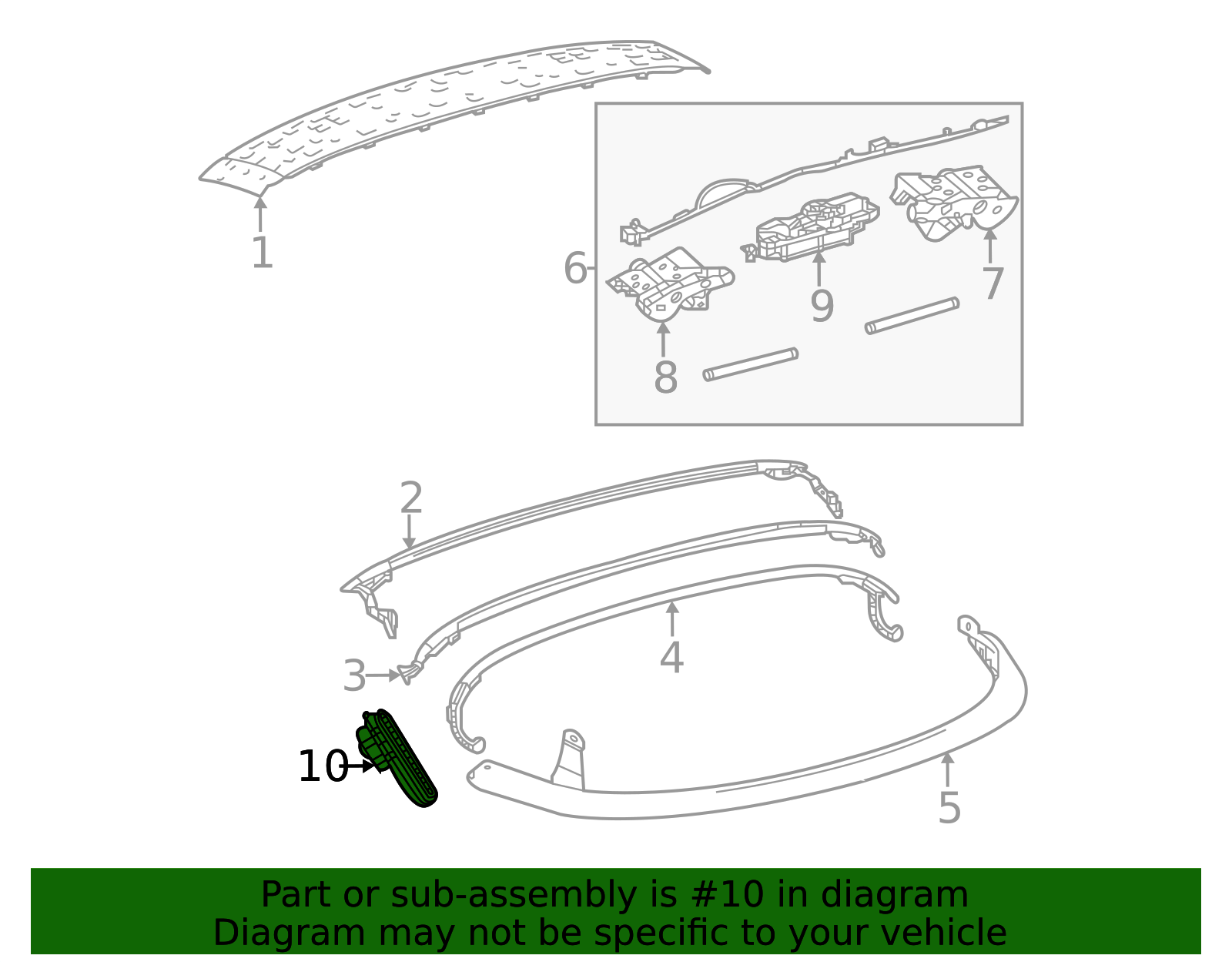 63217 63217-11010 - High-Quality Sunroof Opening Trim for 2021-2025 Lexus ...