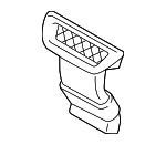 52107339987 - Body: Climate Controlled Seat Duct for BMW: 428i, 428i xDrive, 430i, 430i xDrive, 435i, 435i xDrive, 440i, 440i xDrive, M4 Image