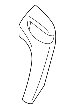 52107325062 - Body: Seat Belt Cover for BMW: 428i, 428i xDrive, 430i, 430i xDrive, 435i, 435i xDrive, 440i, 440i xDrive, M4 Image