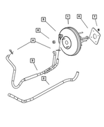 4879353AB - Service Brakes: Power Brake Booster for Mopar Image