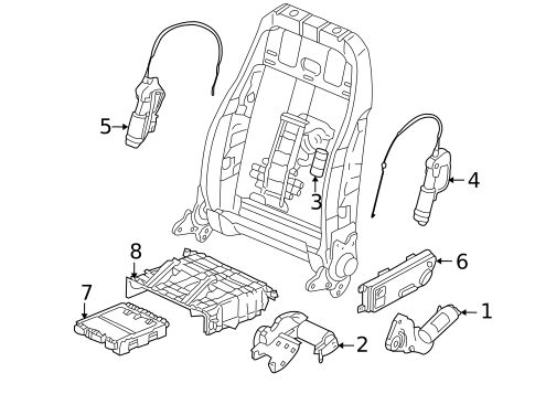 Power Seats for 2007 Volkswagen Touareg #0