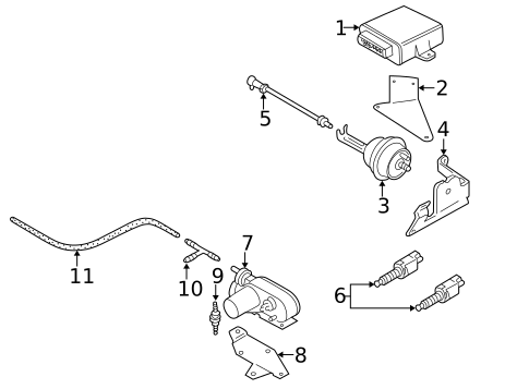 Cruise Control System for 1997 Audi A4 #0