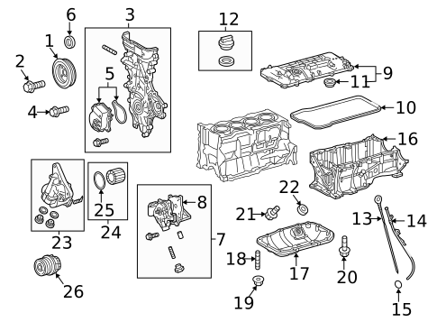 Filters for 2013 Toyota Prius V #1