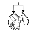 161A029015 - Belts &amp; Cooling: Engine Water Pump for Toyota Image