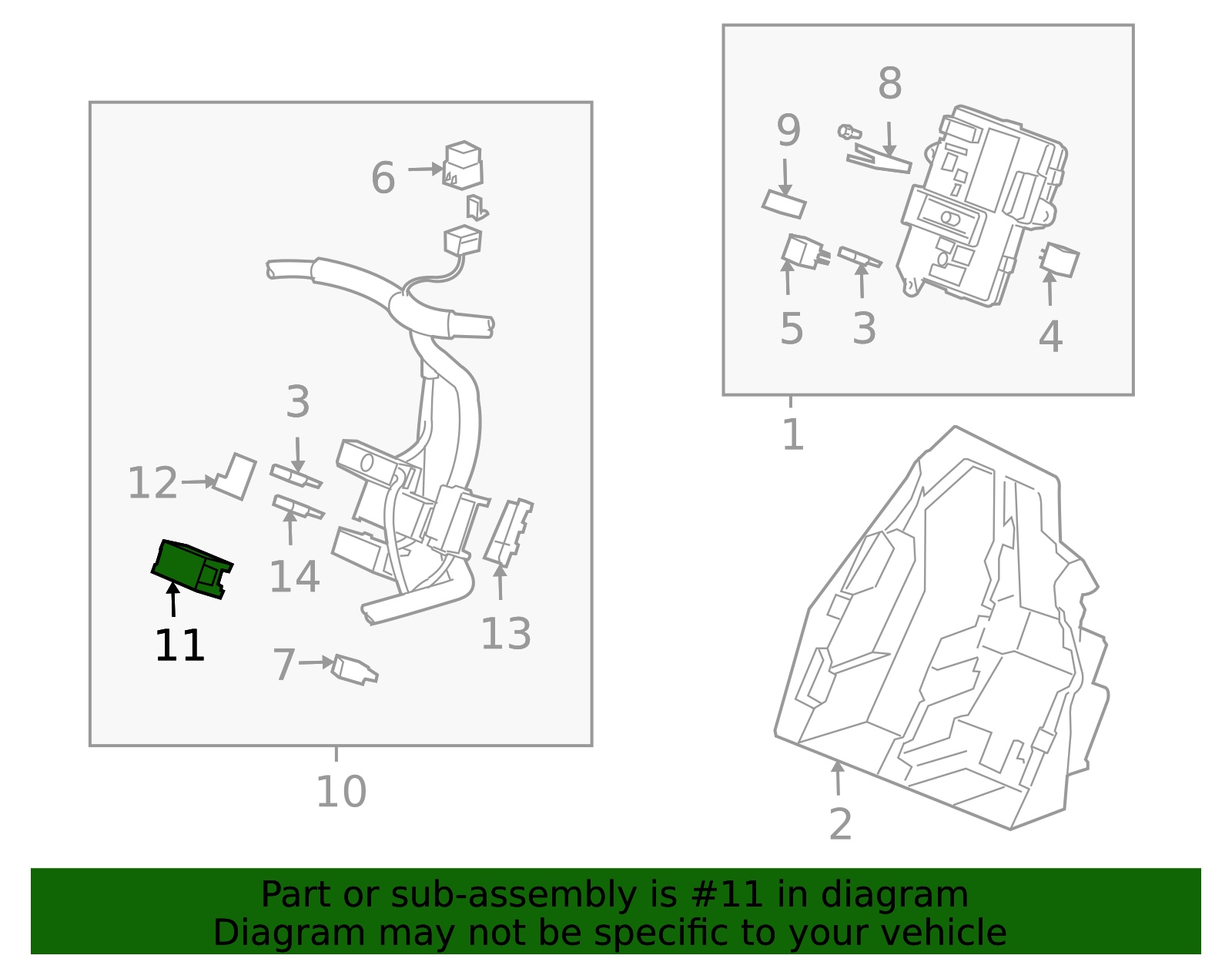 2004 Cadillac XLR Wiring Harness Connector 13578105 GM | GMPartsDirect.com