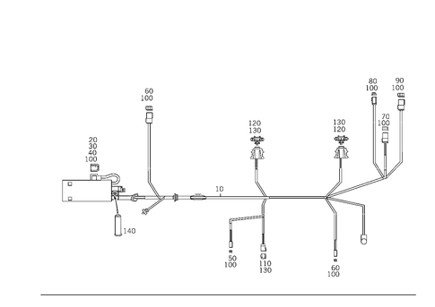 Piping Rear Lid for 2002 Mercedes-Benz S 55 AMG&reg; #0