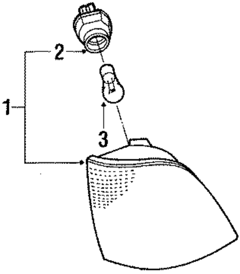 Park Lamps for 1988 BMW 735i #0