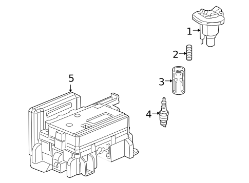 Secondary Ignition for 2006 Saab 9-7x #0