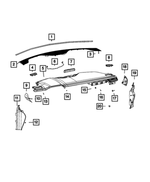 7KX452X7AD - : Instrument Panel Pad for Jeep: Grand Cherokee, Grand Cherokee L Image