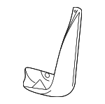 8600452 - Body: Mud Guard for Volvo: C70 Image