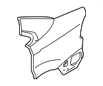9474734 - Body: Partial Quarter Panel for Volvo: C70 Image