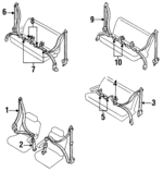 LB0557875D71 - : Belt &amp; Retractor for Mazda Image