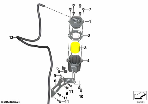 Ventilation, Emissions Monitoring for 2012 BMW-Motorrad C 650 GT #1