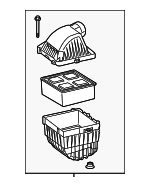 68458199AA - Engine: Air Cleaner Assembly for Ram: 2500, 3500 Image
