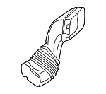 57009256AA - Engine: Air Inlet Tube for Ram: 2500, 3500 Image