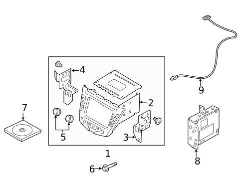 Navigation System for 2016 Hyundai Veloster #0