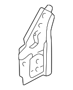 3B0810180C - Body: Inner Hinge Pillar for Volkswagen Image