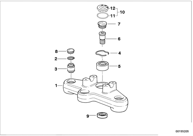 31422314133 - : Covering Cap for BMW-Motorrad Image
