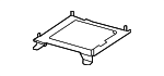 2435452200 - : Control Module Bracket for Mercedes-Benz Image