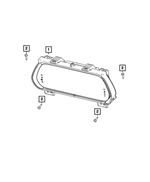 68564989AG - : Instrument Panel Cluster for Mopar Image