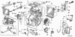 79108TF0003 - Electrical/Exhaust/Heater/Fuel: CLAMP, HEATER PIPE for Honda Image