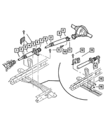 52019569 - Propeller Shafts and U-Joints: Heat Shield for Mopar Image