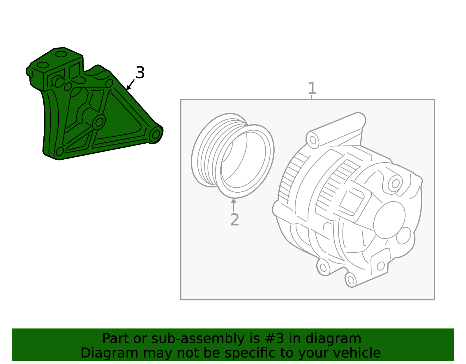 11910-RX0-A00 - High-Quality Alternator Bracket for AutoNation Parts