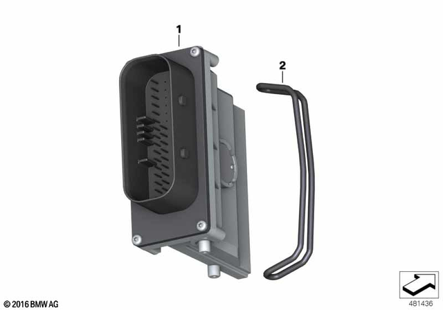 61361691069 - General Electrical System: Control Unit Esa - 20-11-500 for BMW-Motorrad Image