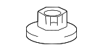 9017112015 - Steering: Outer Tie Rod Castle Nut for Toyota Image