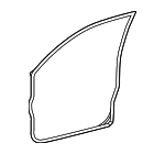 6786104071 - Body: Door Weather-Strip for Toyota: Tacoma Image