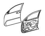 6700204200 - Body: Door Shell for Toyota: Tacoma Image